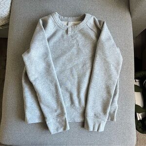 Athleta gray crewneck size small